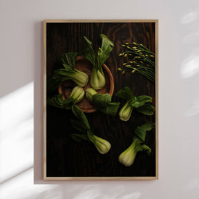 Plakat - Bowl of Bok Choys - Bon Appétit - Incado