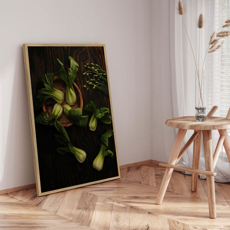 Plakat - Bowl of Bok Choys - Bon Appétit - Incado