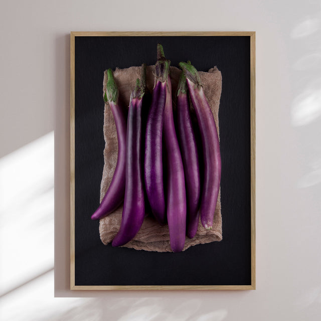 Plakat - Long Eggplant - Bon Appétit - Incado