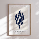 Plakat - Blue Woodblock III - Ancient Art - Incado