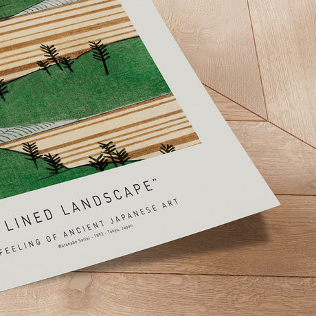 Plakat - Lined Landscape - Ancient Art