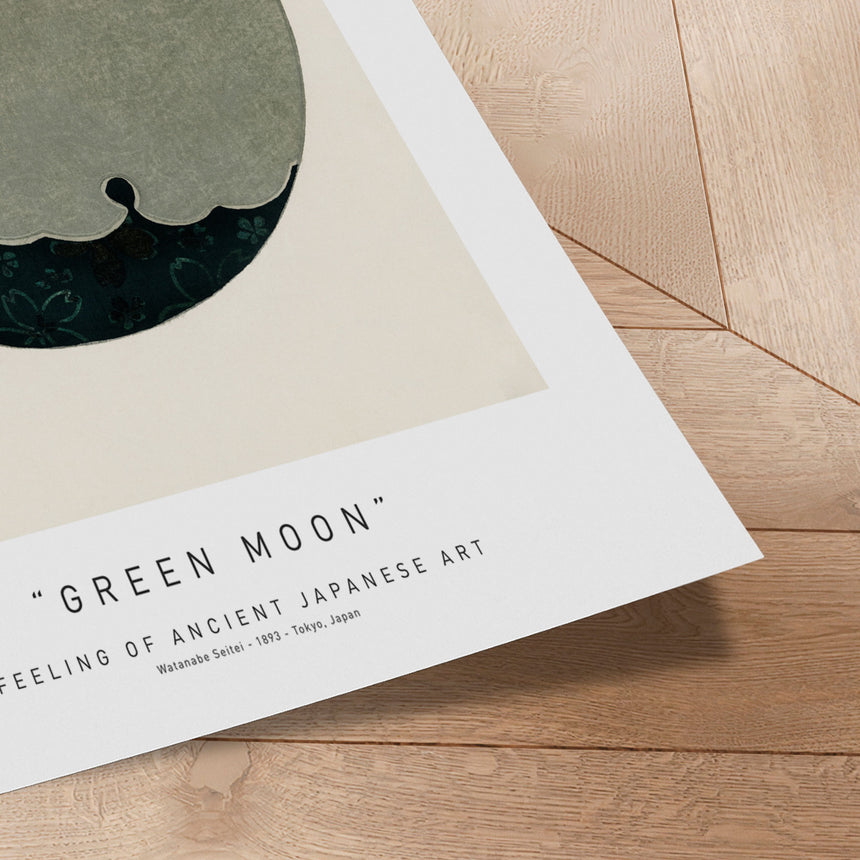 Plakat - Green Moon - Ancient Art - Incado