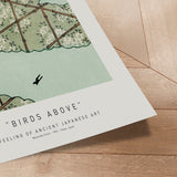 Plakat - Birds Above - Ancient Art - Incado