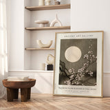 Plakat - Blooming Plum Blossom At Full Moon - Ancient Art - Incado