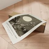 Plakat - Blooming Plum Blossom At Full Moon - Ancient Art - Incado