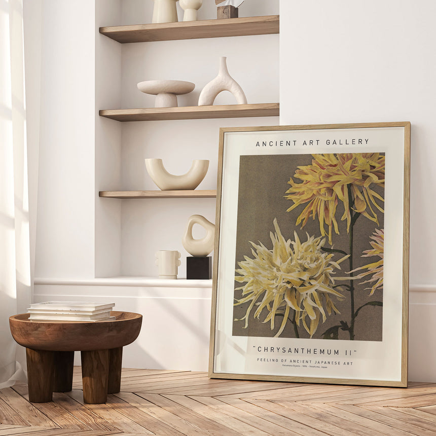 Plakat - Chrysanthemum II - Ancient Art - Incado