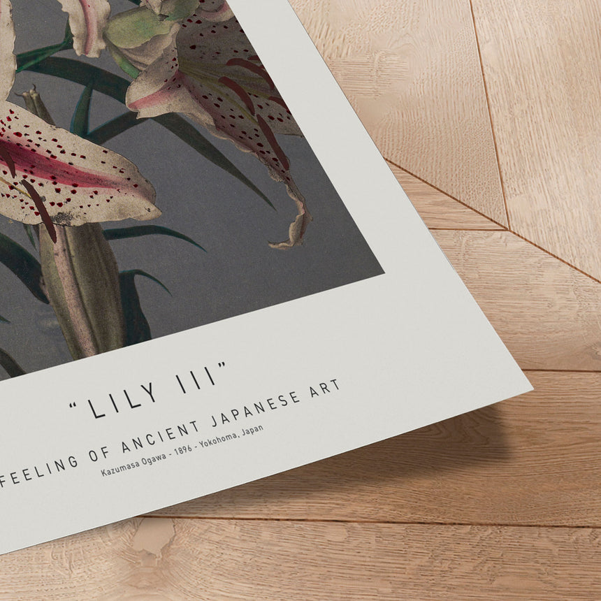 Plakat - Lily III - Ancient Art - Incado