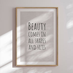 Plakat - Beauty Comes - Incado