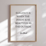 Plakat - Elegance - Incado