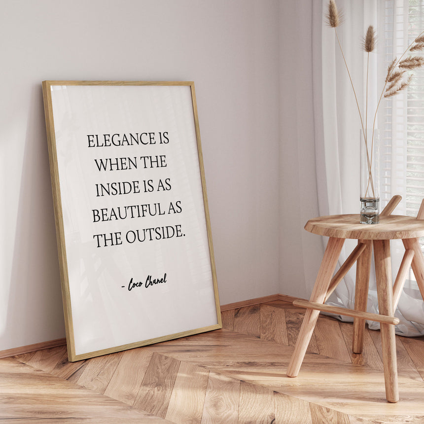 Plakat - Elegance - Incado