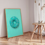 Plakat - Turquoise Donut - Incado