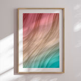 Plakat - Rainbow Waves - Incado