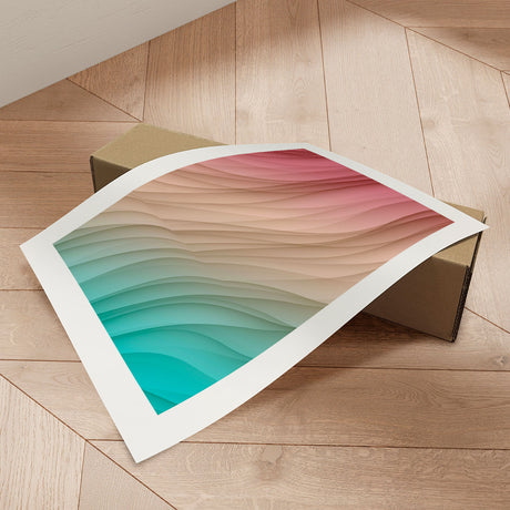 Plakat - Rainbow Waves - Incado