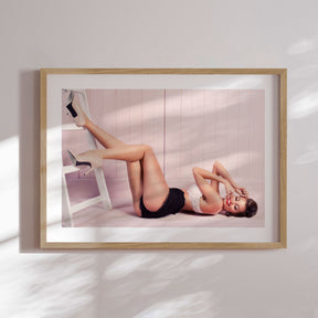 Plakat - Pastel Pinup Girl - Incado