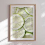 Plakat - Lime Closeup - Incado