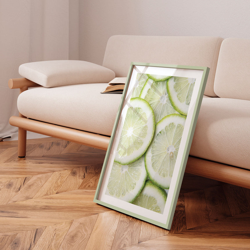 Plakat - Lime Closeup - Incado