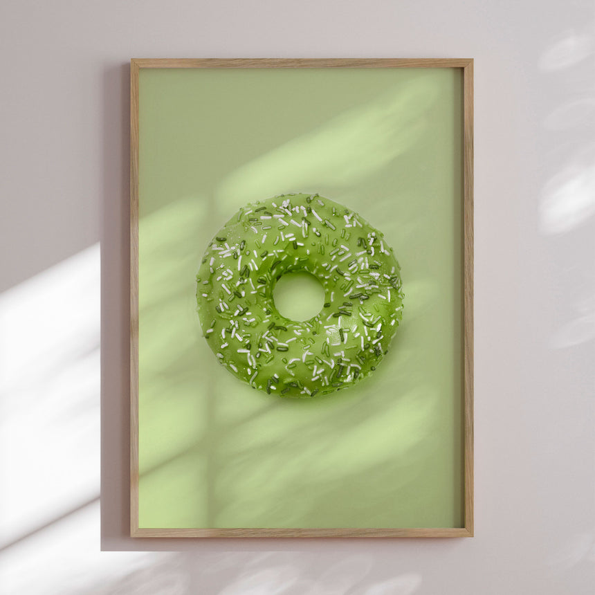 Plakat - Green Donut