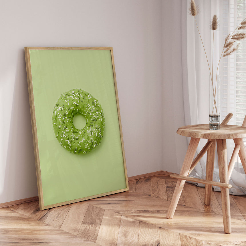 Plakat - Green Donut - Incado