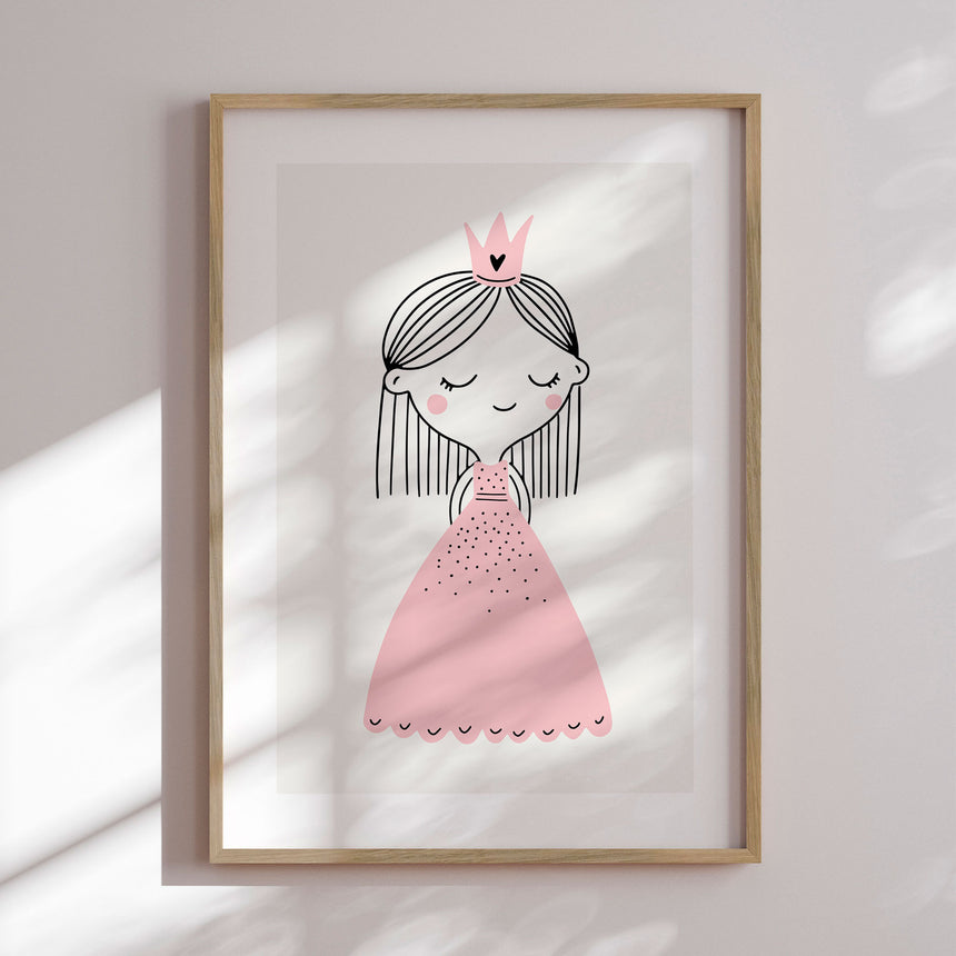 Plakat - Prinsesse - Memory Art - Incado