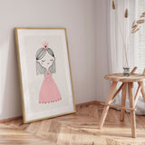 Plakat - Prinsesse - Memory Art - Incado