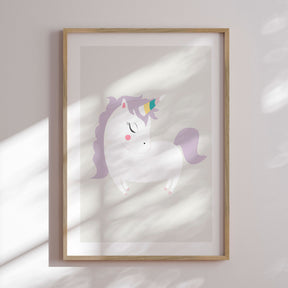 Plakat - Girly Unicorn II - Memory Art - Incado