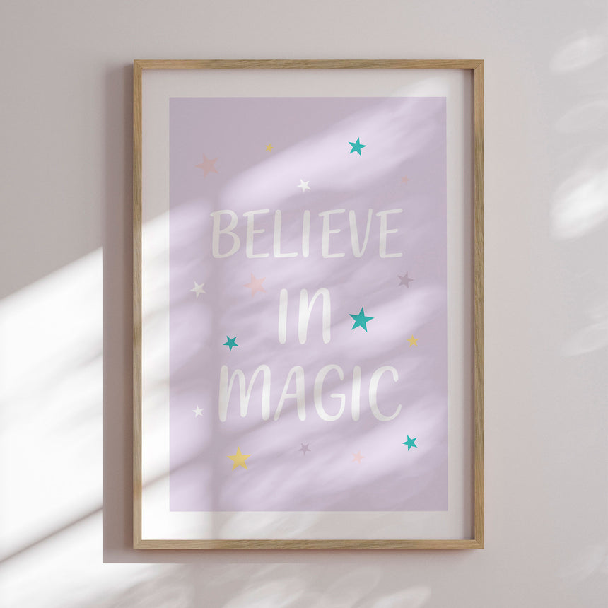 Plakat - Believe In Magic - Memory Art - Incado