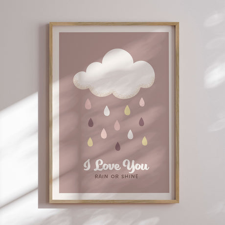 Plakat - Rain Or Shine - Memory Art - Incado