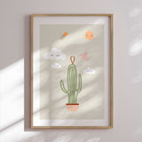 Plakat - Cactus Composition - Memory Art - Incado