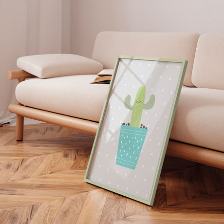 Plakat - Happy Cactus - Memory Art - Incado