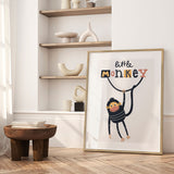 Plakat - Little Monkey - Memory Art