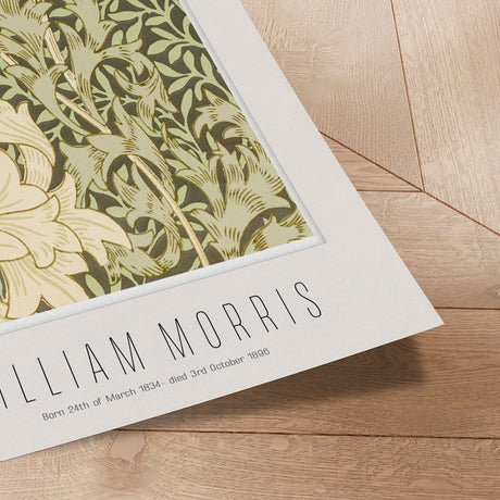 Plakat - Chrysanthemum Pattern - William Morris