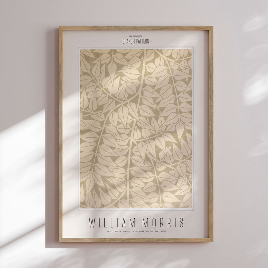 Plakat - Branch Pattern - William Morris - Incado