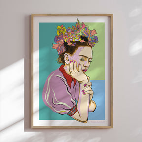 Plakat - Ung Frida - Art Oublié - Incado