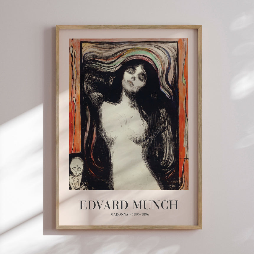 Plakat - Madonna  - Edvard Munch