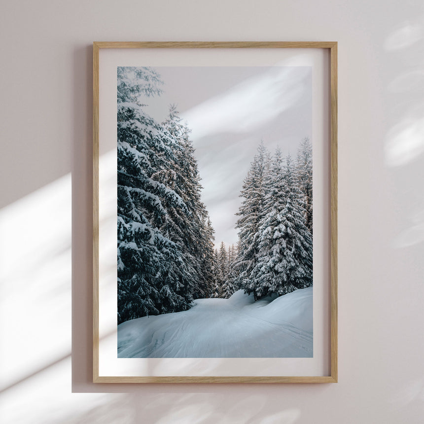 Plakat - Winter forest - Incado