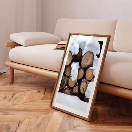 Plakat - Logs of wood - Incado