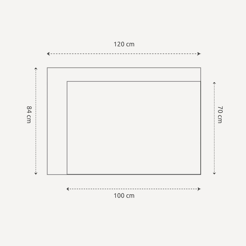 Verdenskort - Light - Plakat