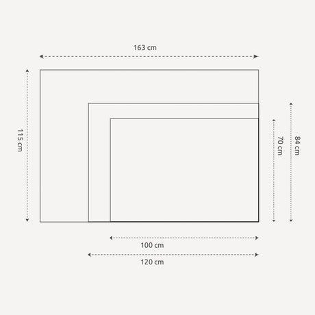 Verdenskort i sort ramme - Light - Plakat - Incado