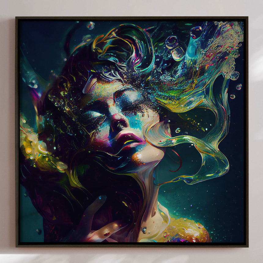 Lærredstryk - Vivid II