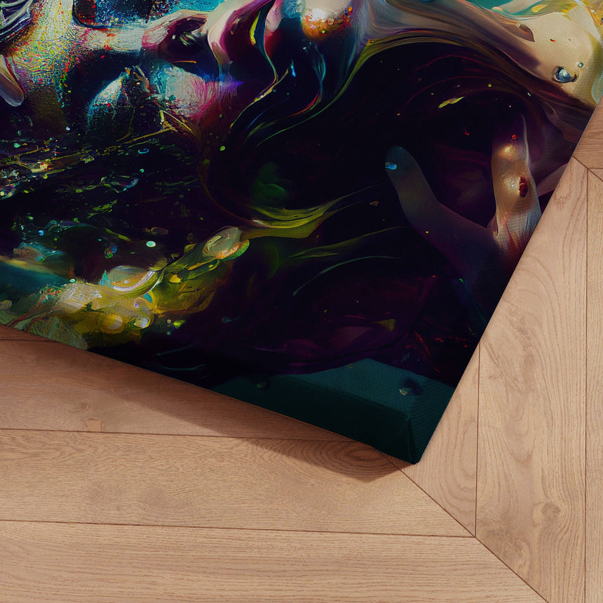 Lærredstryk - Vivid II