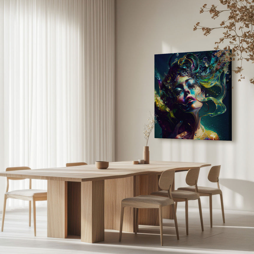 Lærredstryk - Vivid II