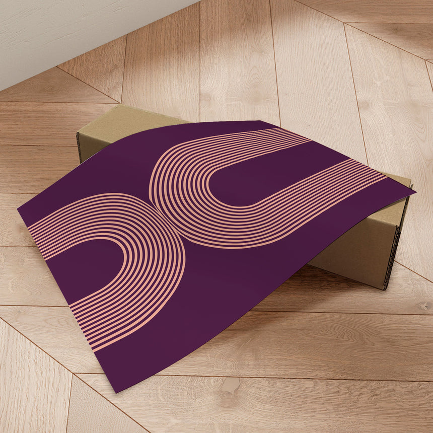 Plakat - Violet Lines - Incado