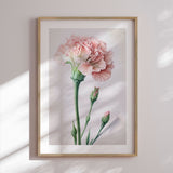 Plakat - Pink Carnation - Incado