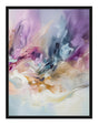 Håndlavet maleri med sort ramme - Colorful Explosion II - Mixed media - Incado