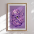 Plakat - Purple Chrysanthemum - Incado