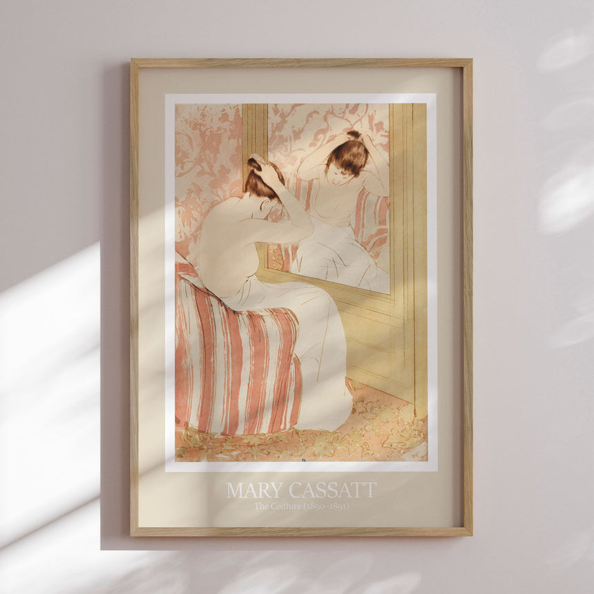 Plakat - The Coiffure - Mary Cassatt - Incado