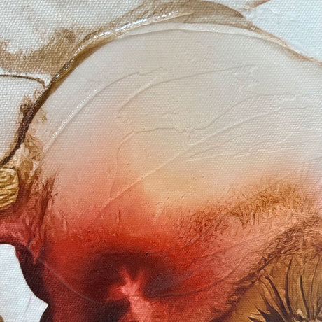 Håndlavet maleri med sort ramme - Colorful Concert - Mixed media - Incado