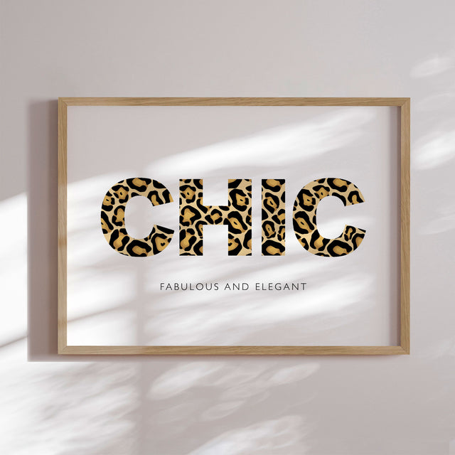 Plakat - Chic - Incado