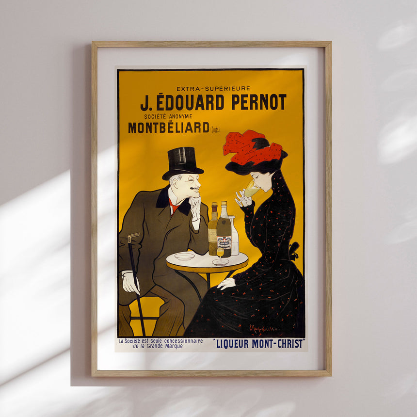 Plakat - Liqueur Mont-Christ - Art Francais - Incado