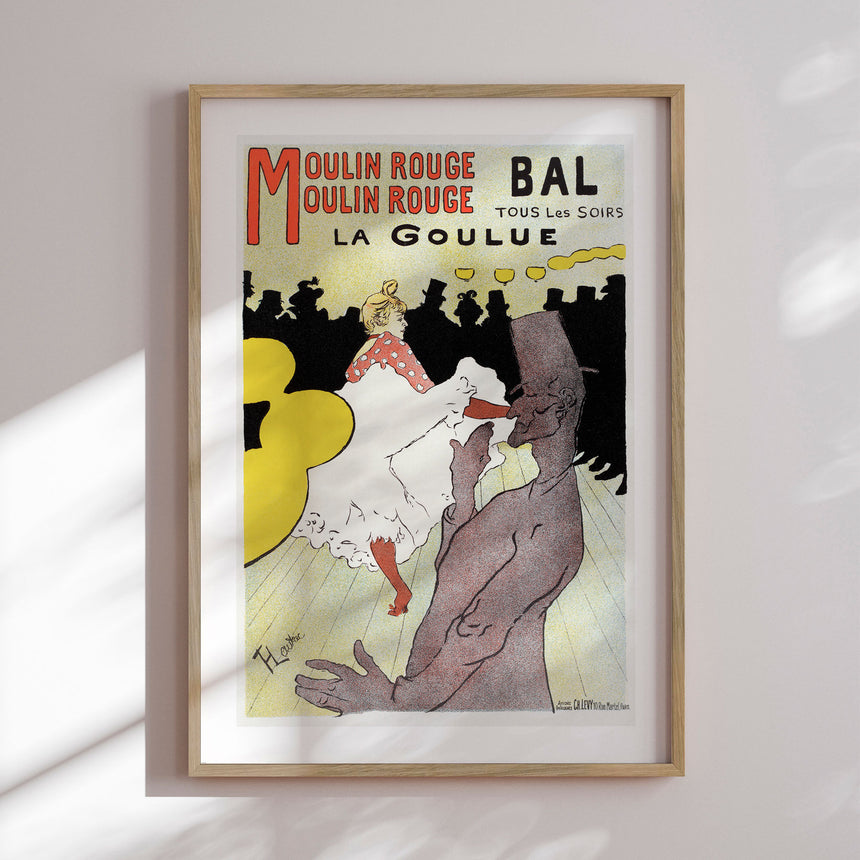 Plakat - Moulin Rouge Bal - Art Francais - Incado